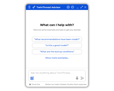 TT Platform-TwinThread Advisor TT Platform-TwinThread Advisor