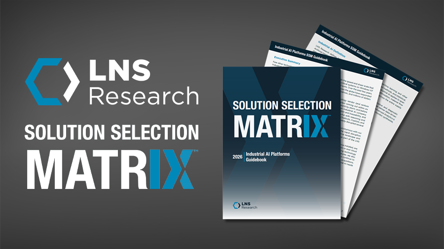 LNS SSM Industrial AI Advanced Analytics 2026